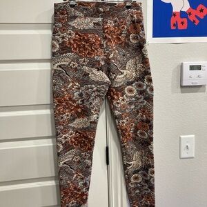 Soft Surroundings Multicolor Knit Pants